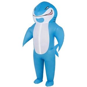 Shark Inflatable Kid Halloween Costume Cosplay Whale Baby Shark 7 years & up